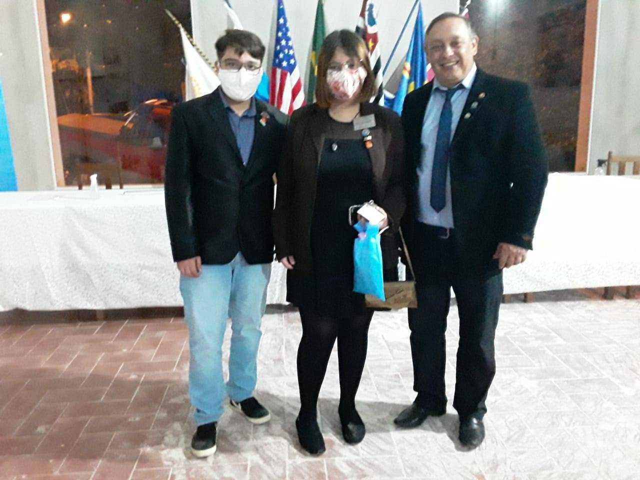 Pedro Henrique, a RDI Bianca e o Presidente do RC de Cunha Acácio