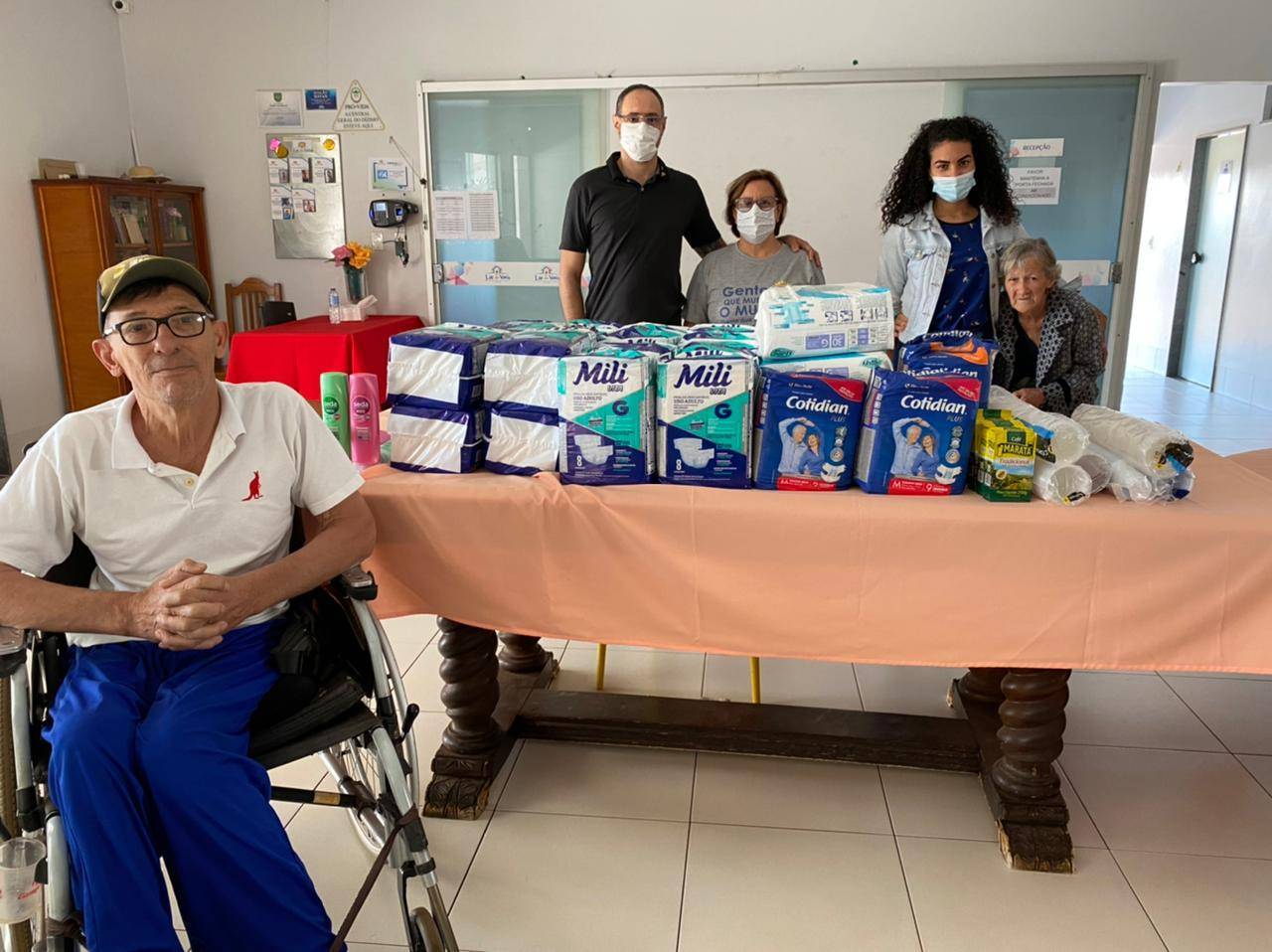 ROTARY 5 DE AGOSTO E O PROJETO CORRENTE DO BEM