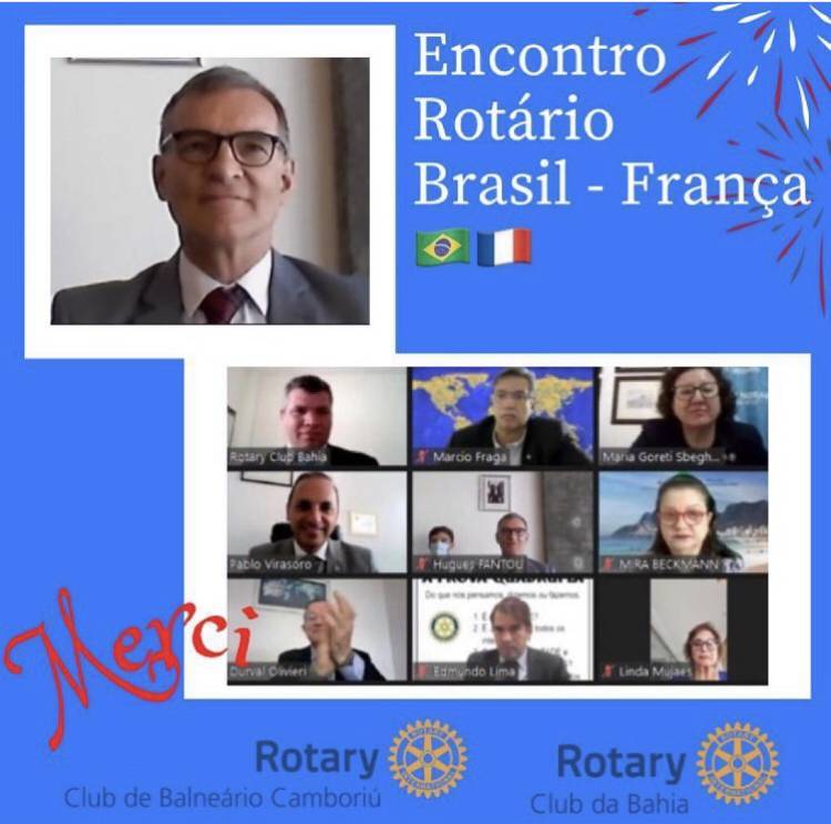 Evento Rotário Internacional com o Cônsul da França