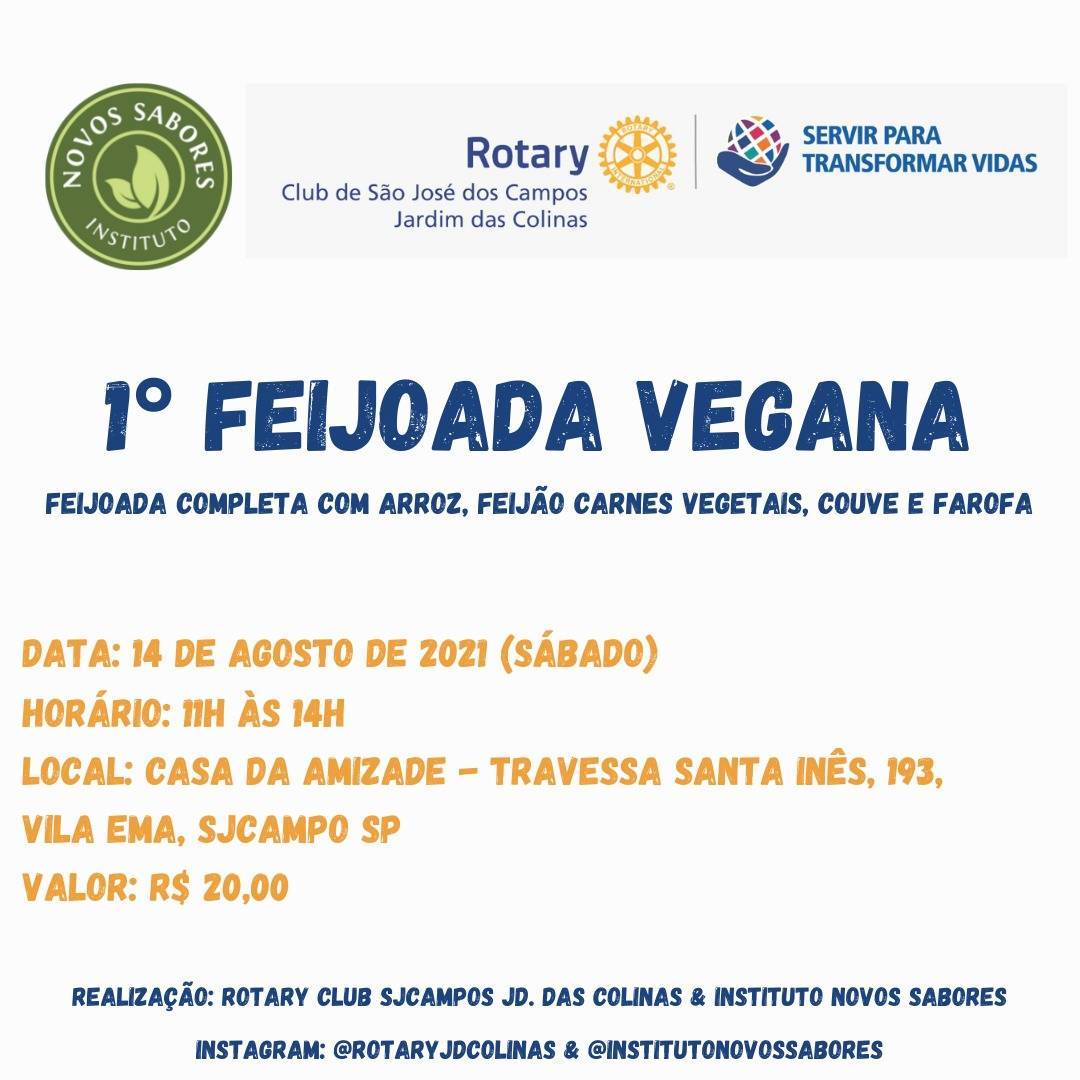 1° Feijoada Vegana Sustentável!