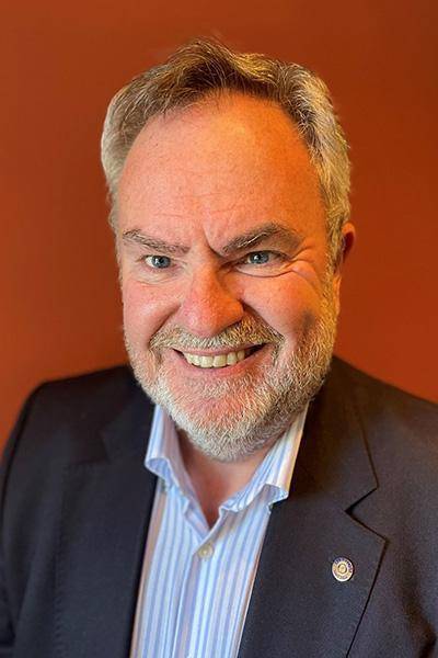 Gordon McInally, do Rotary Club de South Queensferry, Escócia, foi selecionado pela Comissão de Indicação para presidir o Rotary International em 2023-24.