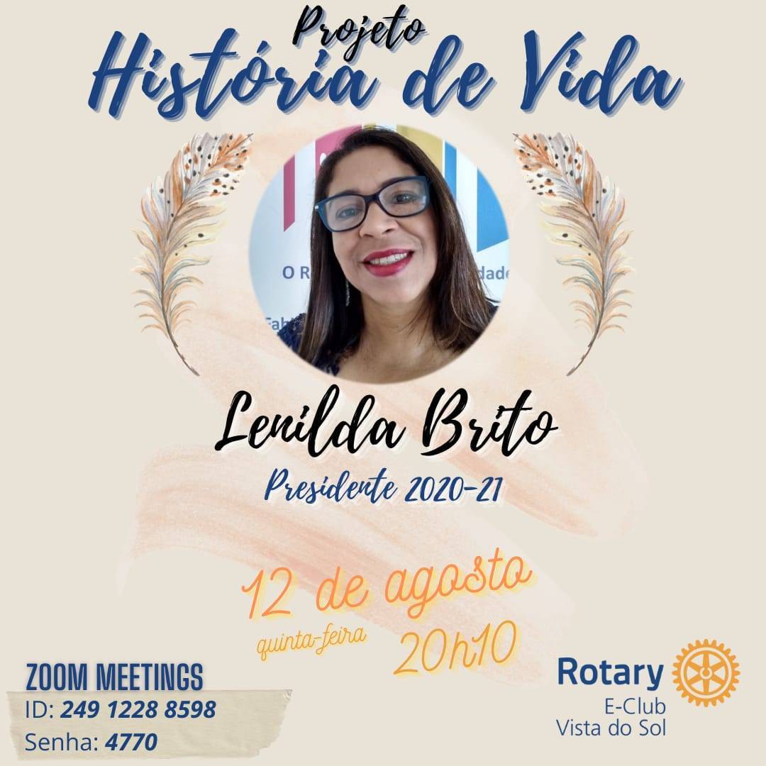 Associada Presidente 2020/2021 Lenilda Silva Brito Rezende