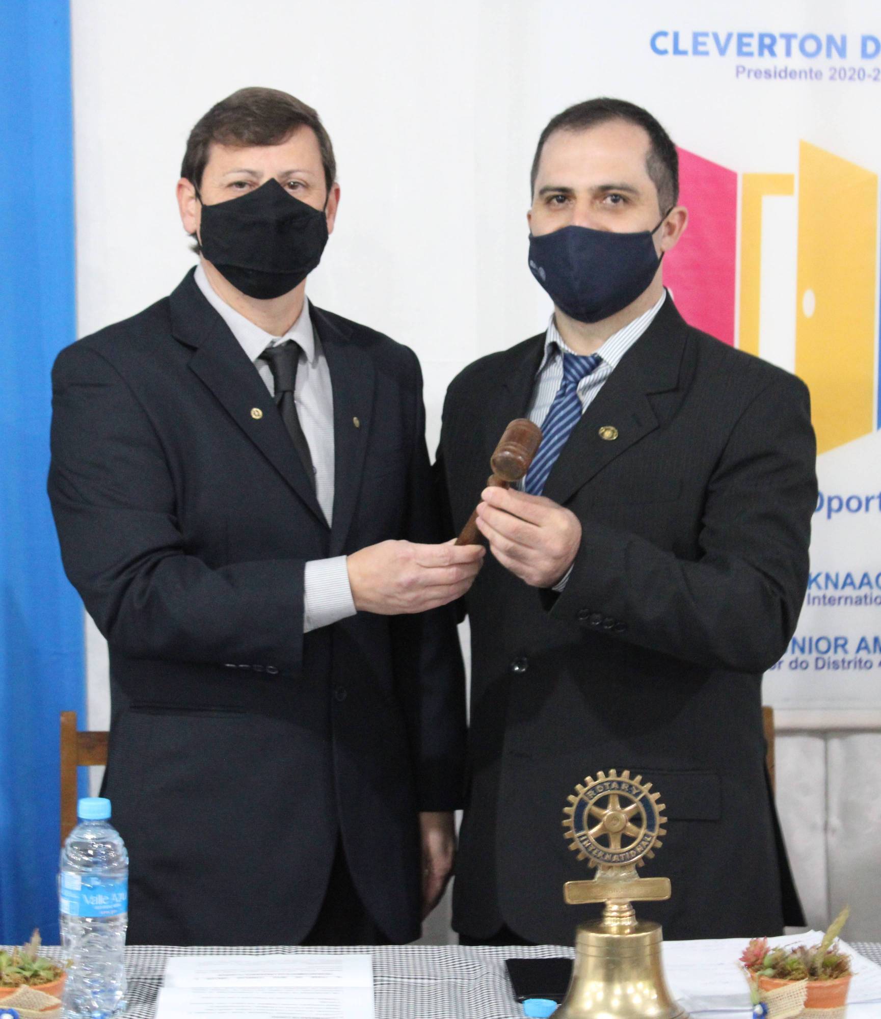 Momento da transmissão de cargo