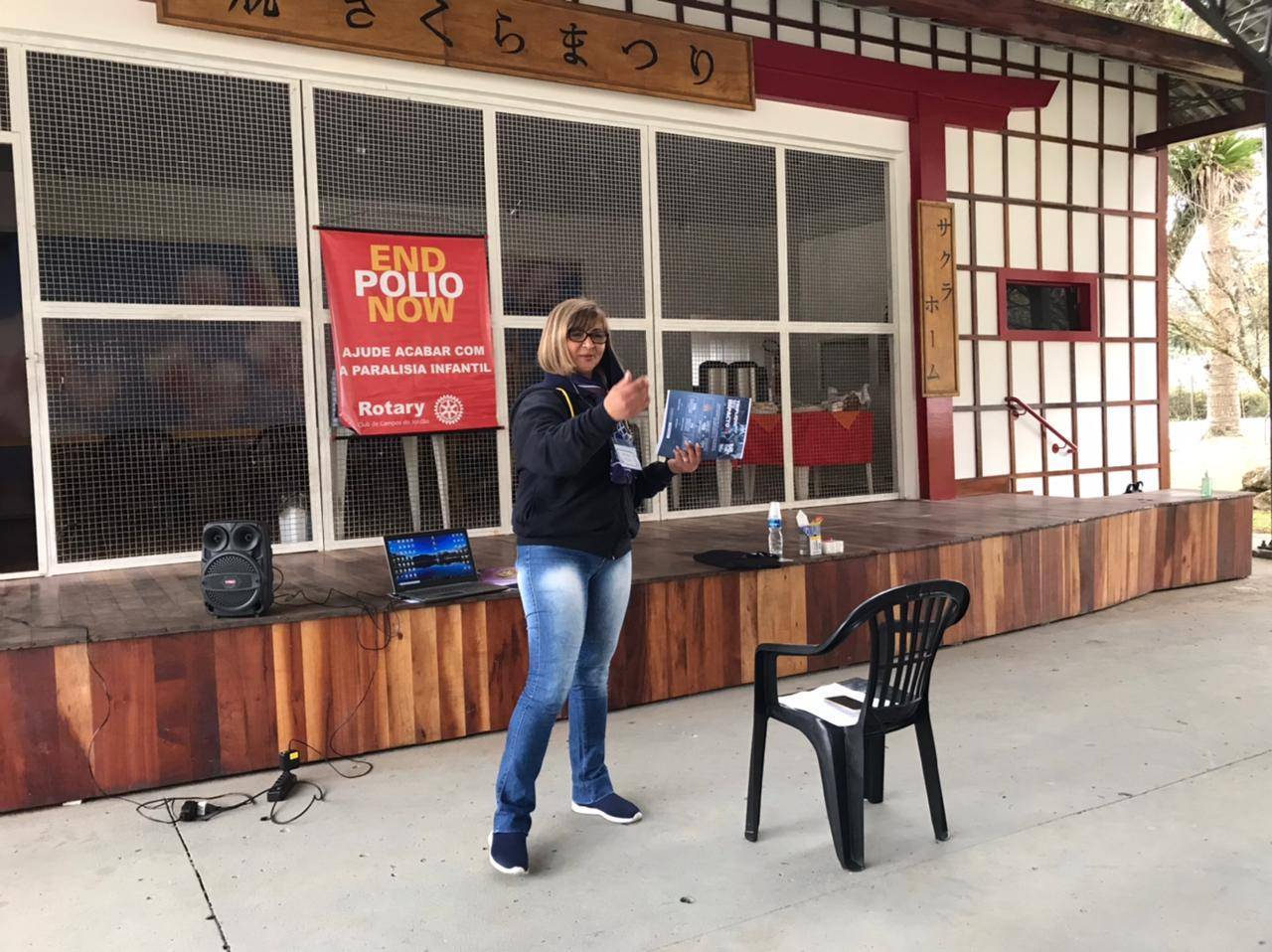 RC Campos do Jordão em parceria com a Secretaria da Saúde, participa do Projeto 