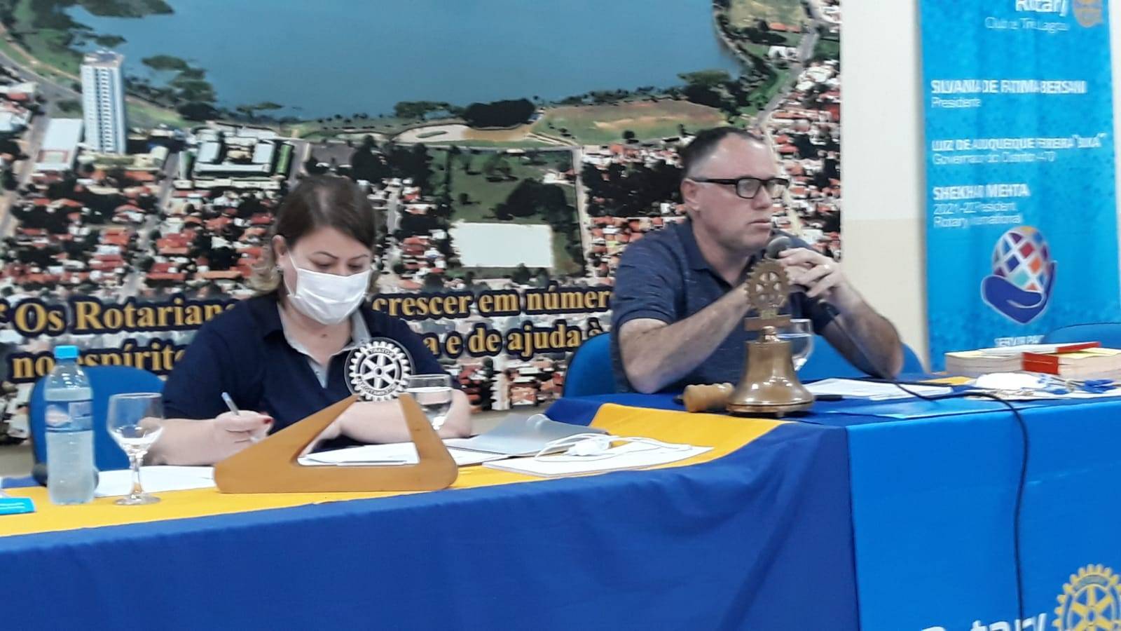 VISITA OFICIAL DO GOVERNADOR DO DISTRITO 4470 AO ROTARY CLUB DE TRÊS LAGOAS