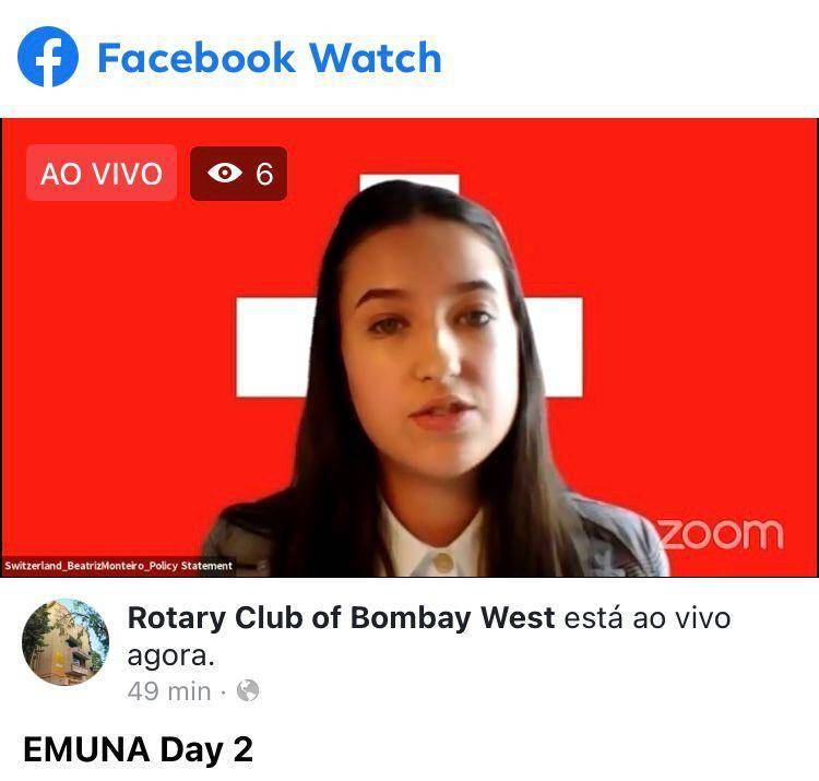 Nossa representação no E-Muna