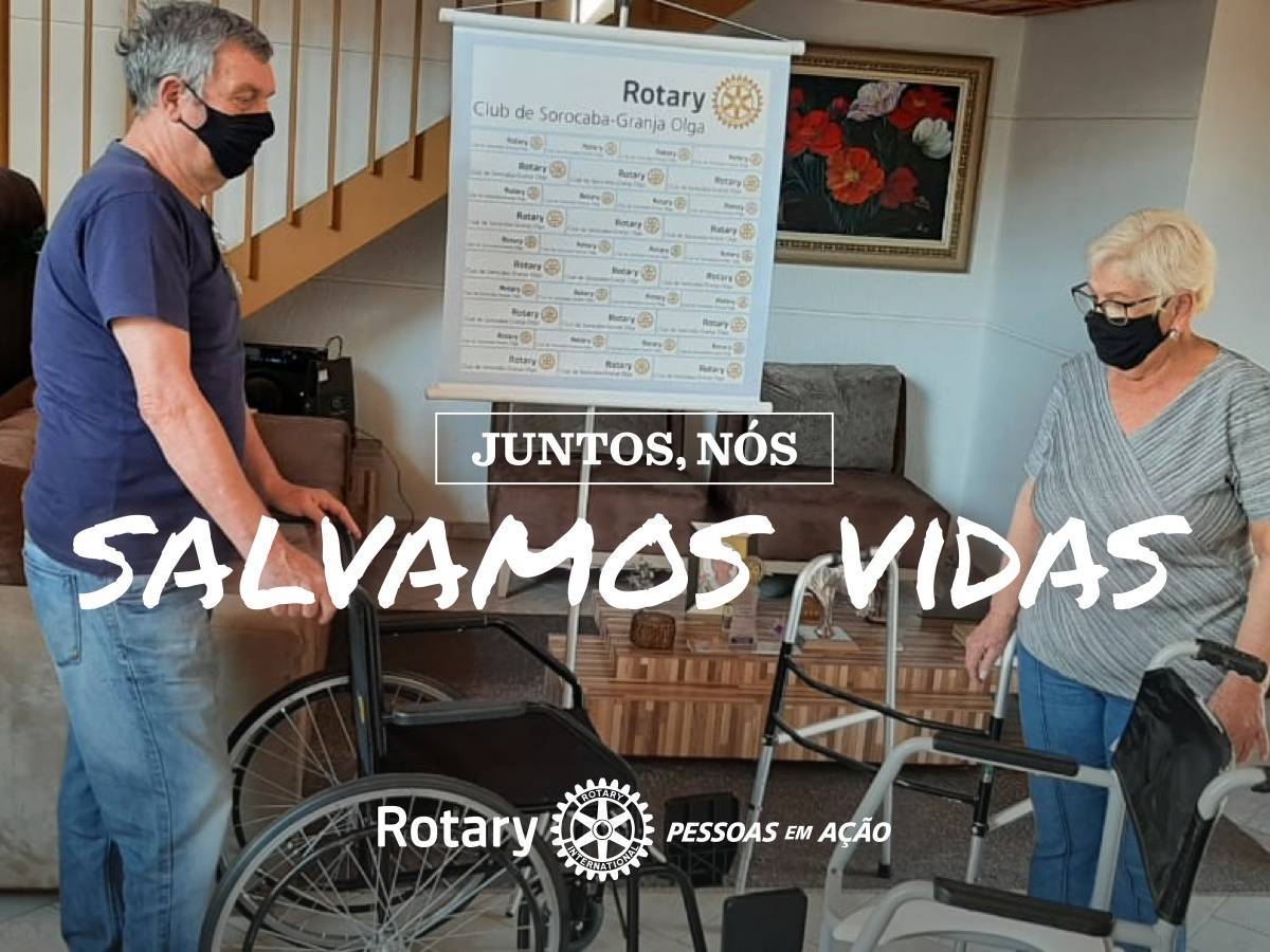 Rotary  Sorocaba Granja Olga trabalhando pela comunidade