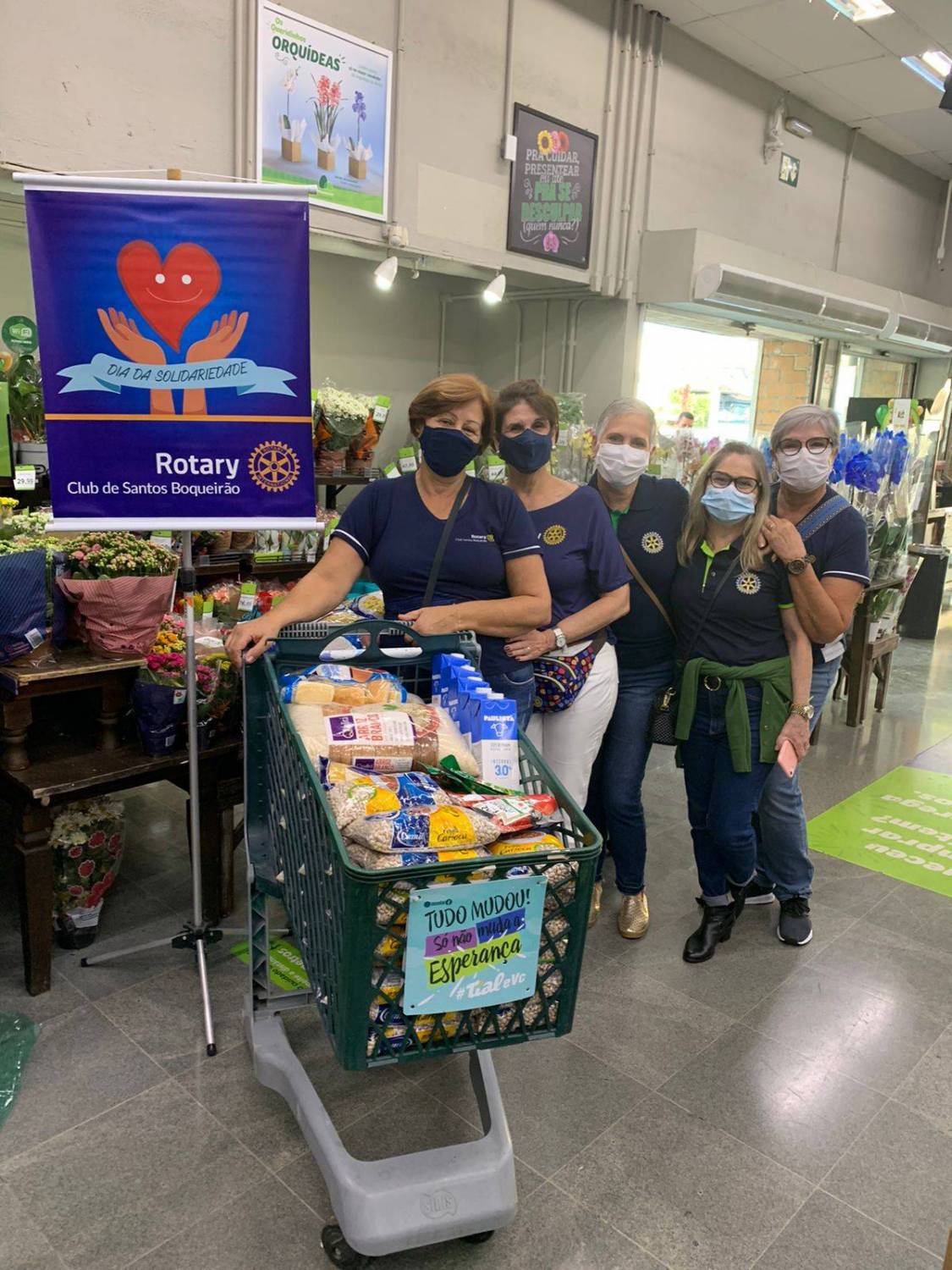 Doação para Monteiro de Barros-Dia da Solidariedade.
