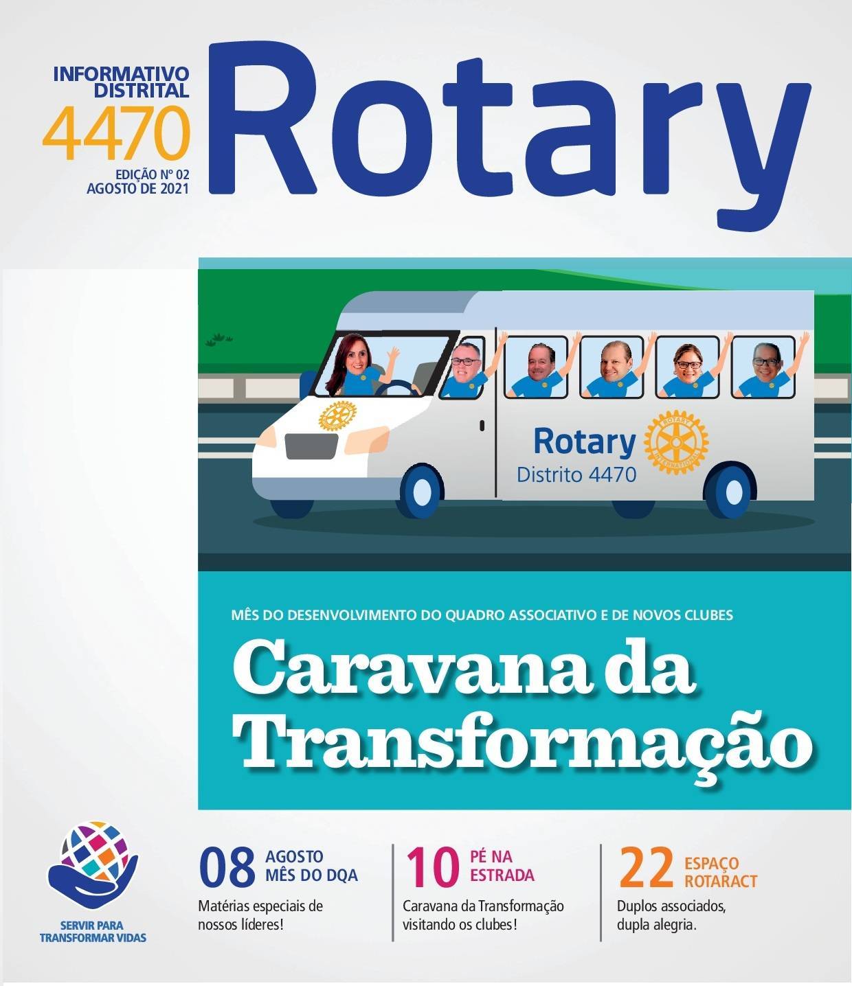 Informativo Rotário de AGOSTO/2021 - Numero 02 - Carta Mensal