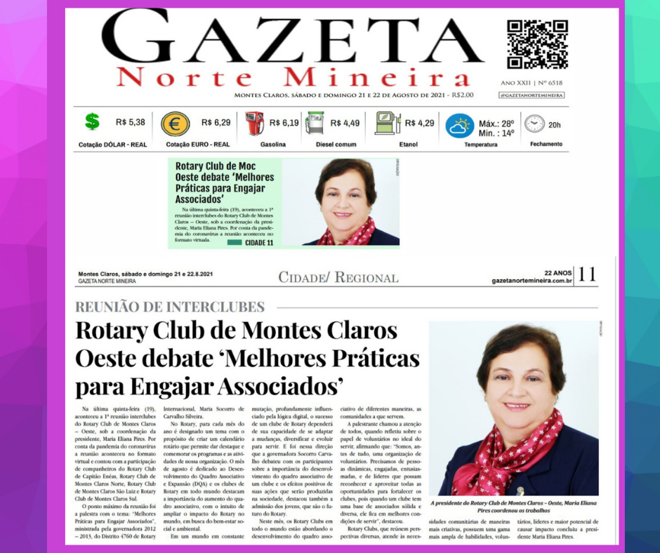 Jornal Gazeta Norte Mineira.