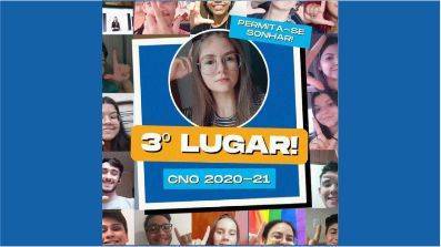 Parabéns Liandra Martins pelo terceiro lugar no Concurso Nacional de Oratória 