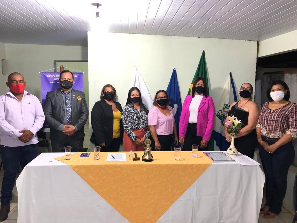 Reunião Festiva de Posse da Presidente e Conselho Diretor do Rotary Club de Juscimeira Aguas Termais