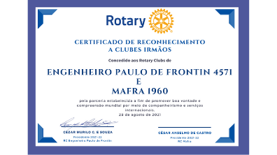 Cerificado de Irmanamento