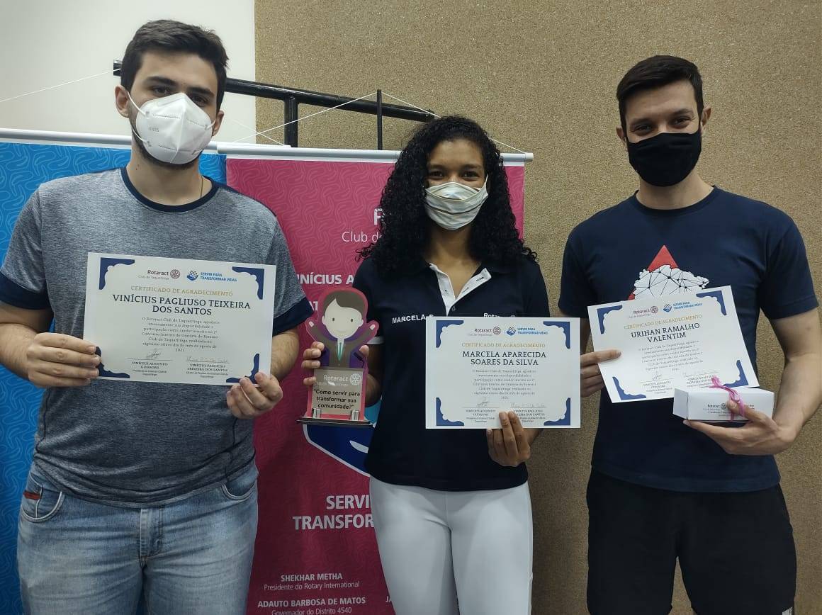 Segundo Concurso Interno de Oratória do Rotaract Club de Taquaritinga