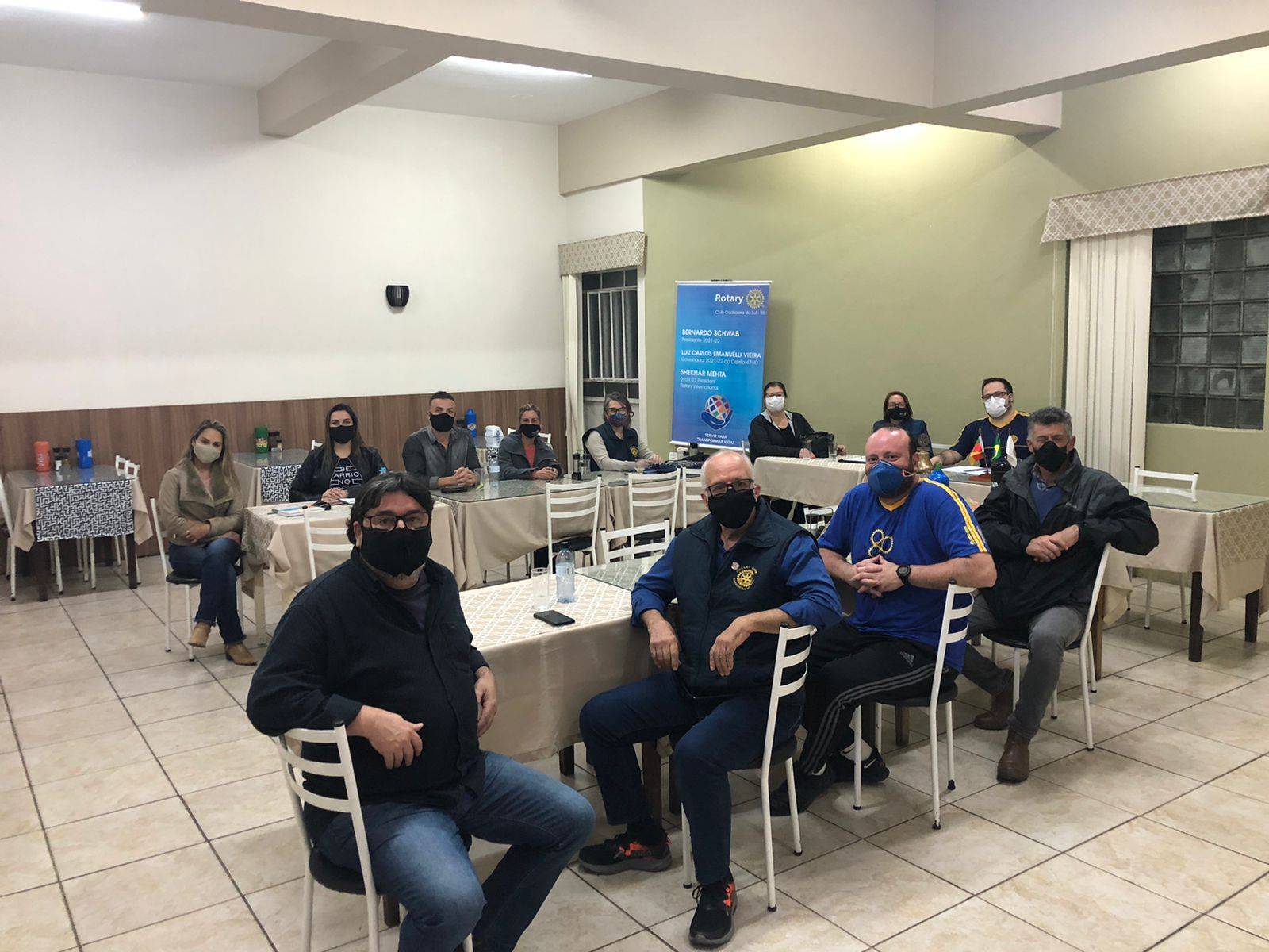 Companheiros do Rotary Club de Cachoeira do Sul