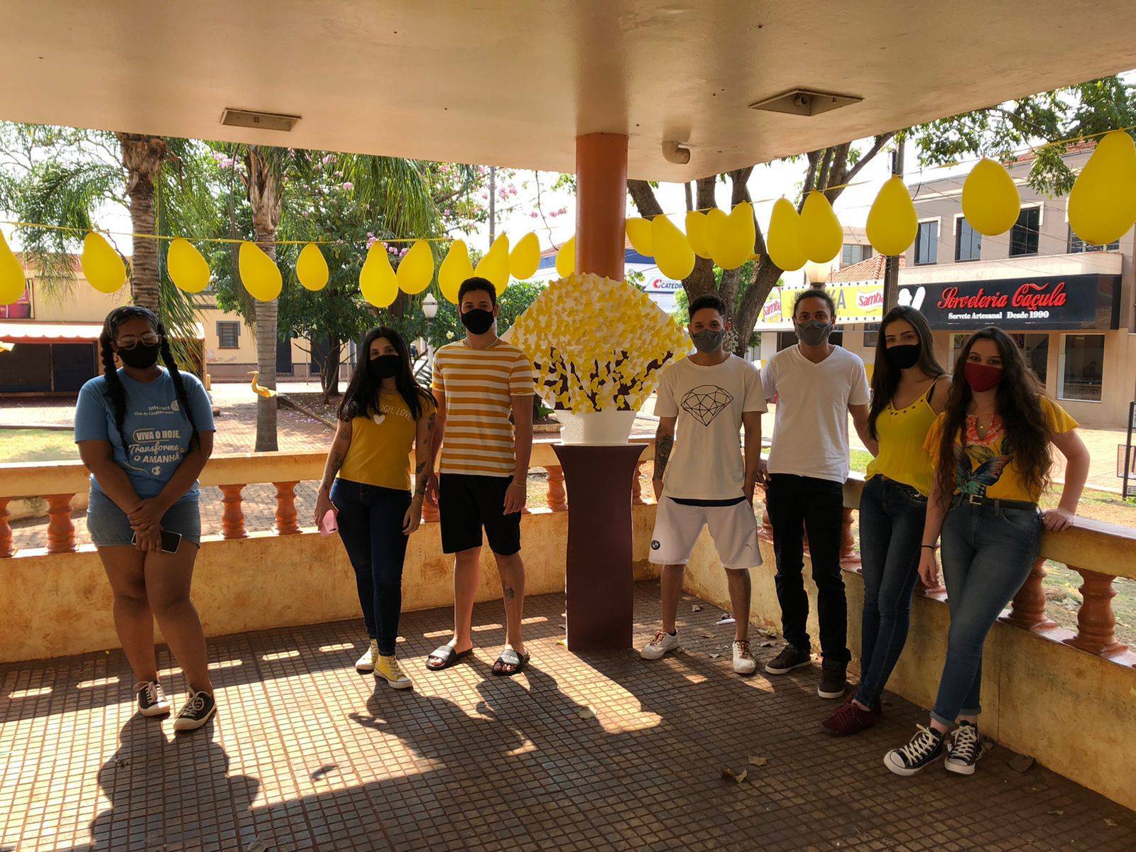 Associados Rotaract e Interact de Cândido Mota