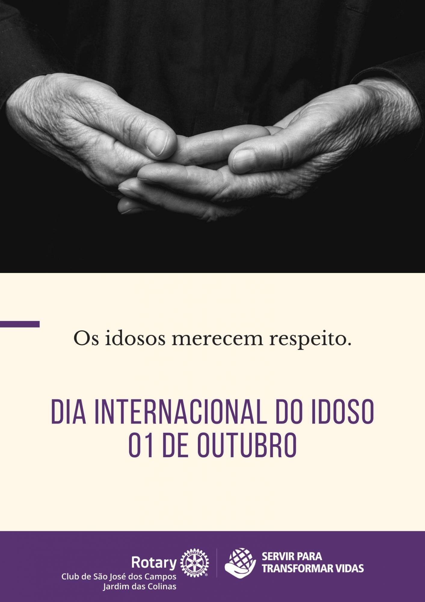 O Dia Internacional do Idoso.