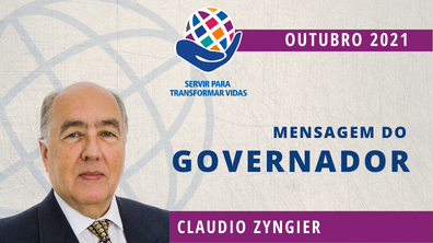 GOVERNADOR do Rotary International Distrito 4.571, 2021-22