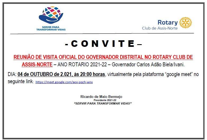 Visita Oficial Governador 21-22-RC Assis-Norte