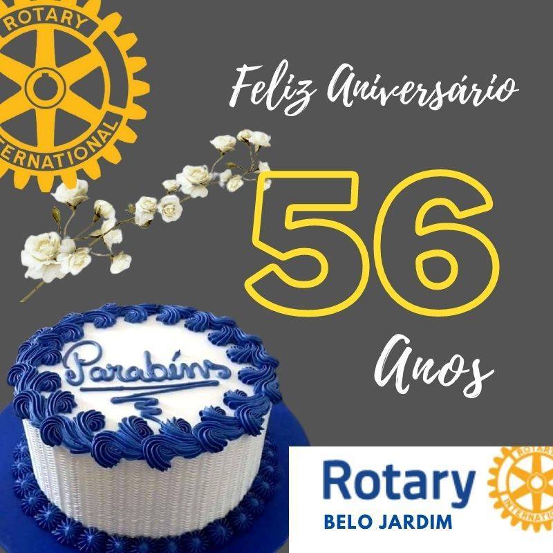 ROTARY CLUB BELO JARDIM COMPLETA 56 ANOS