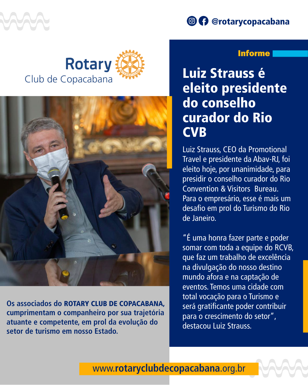 Luiz Strauss, CEO da Promotional Travel e presidente da Abav-RJ