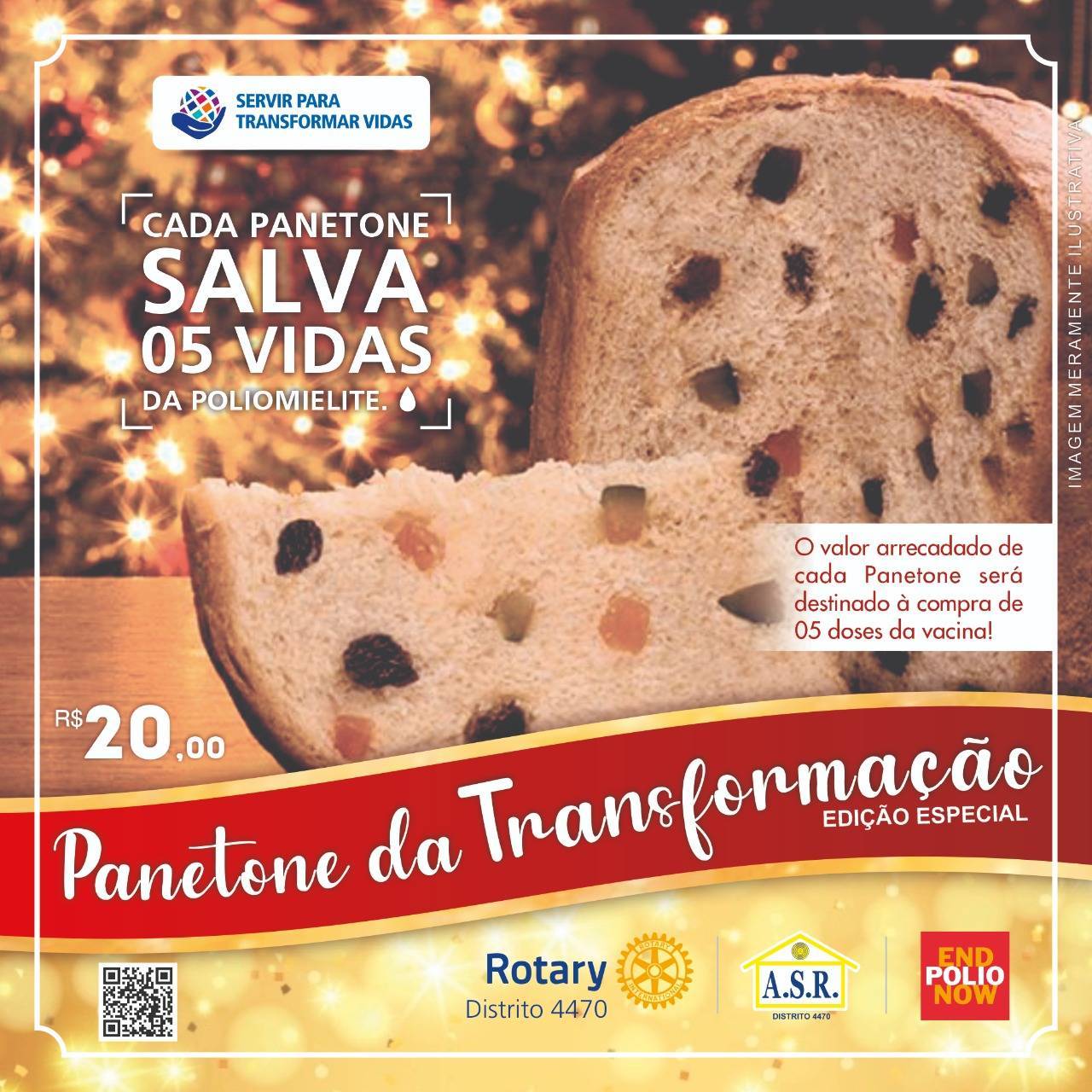 AÇÃO DOS PANETONES DA TRANSFORMAÇÃO