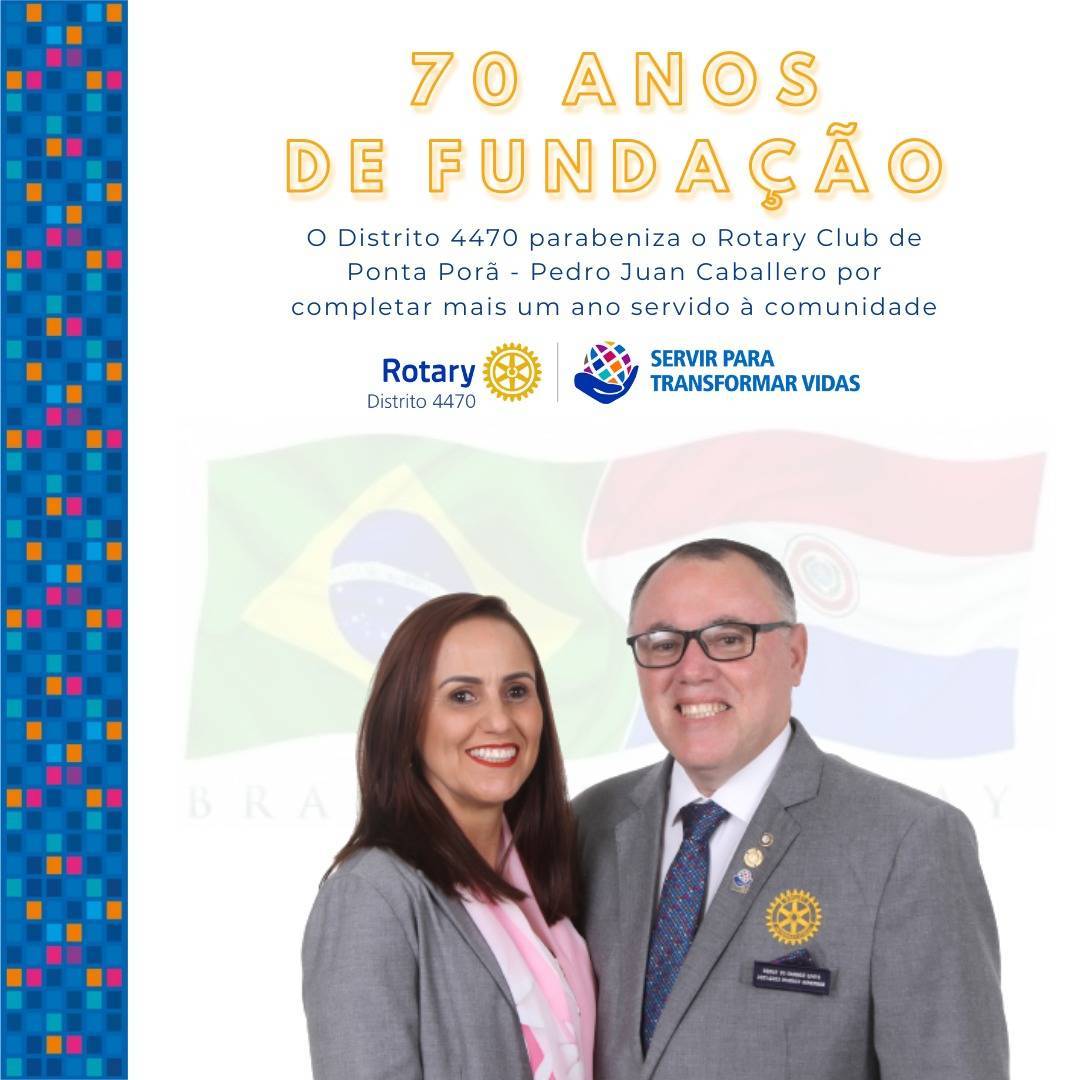 70 ANOS DE TRABALHO A COMUNIDADE