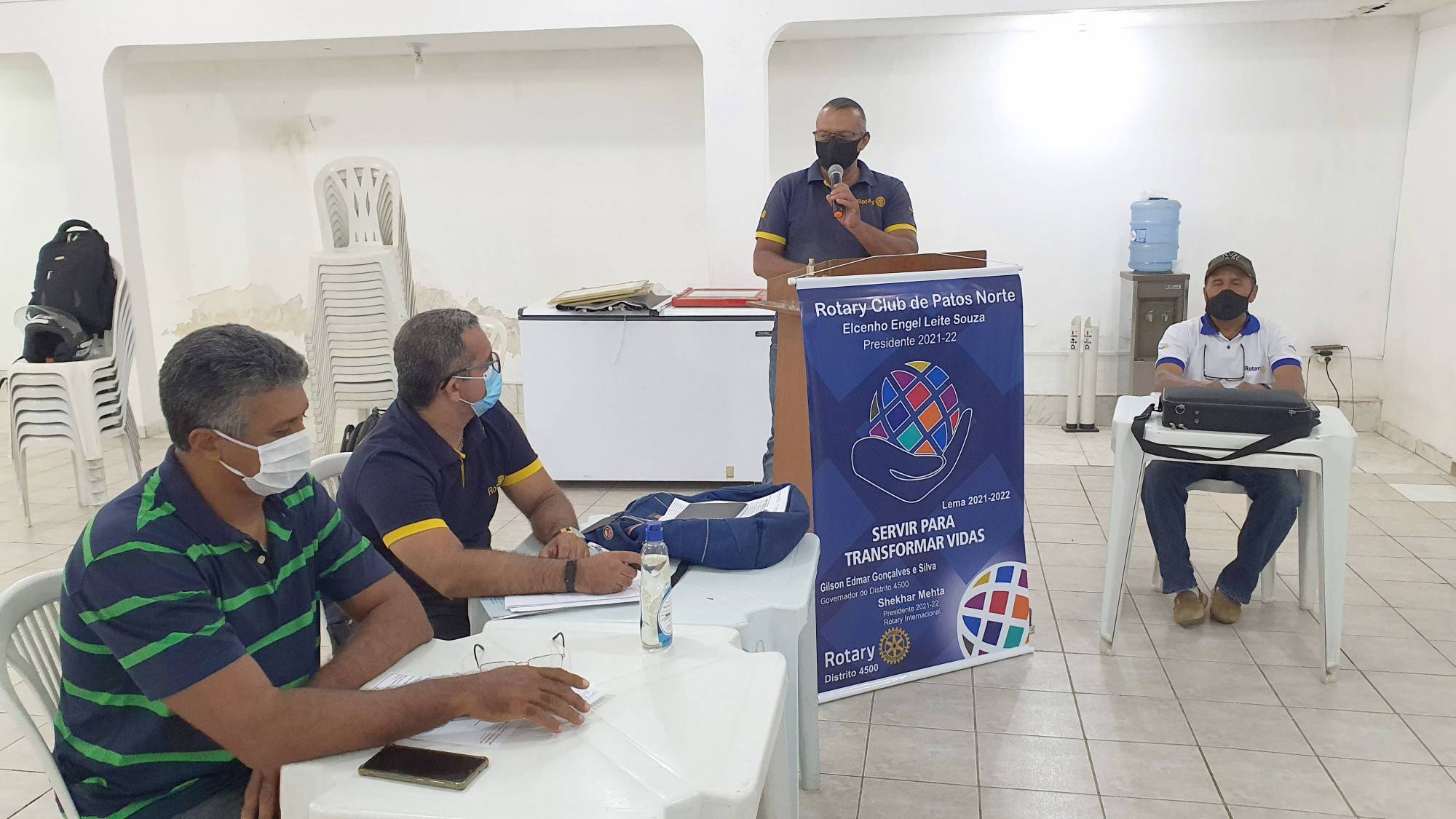 Rotary Club de Patos Norte delibera sobre projetos e ações do clube na noite desta terça 