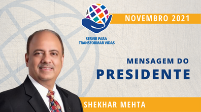 PRESIDENTE do Rotary International, 2021-22