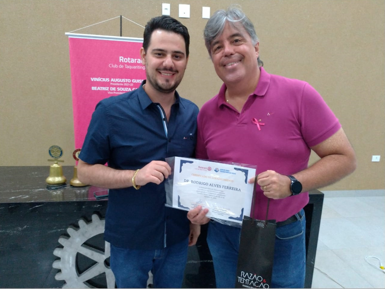 Palestra com Dr. Rodrigo Alves Ferreira