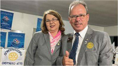 Governador Julio Ernesto Perego e a Coordenadora das Casas da Amizade Cláudia iniciam as visitas presenciais pela Área I