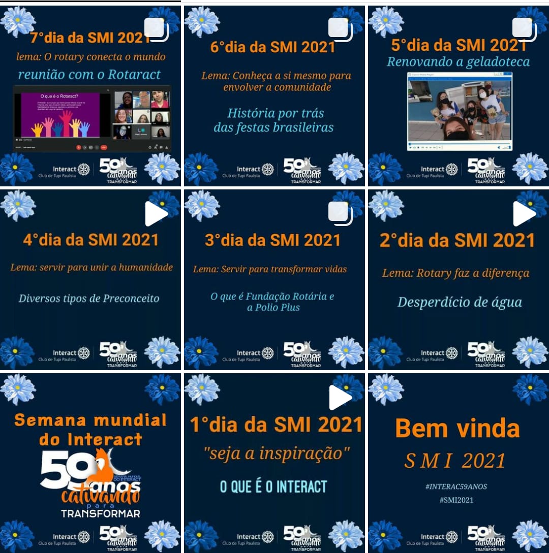  7 Projetos através da SMI 2021