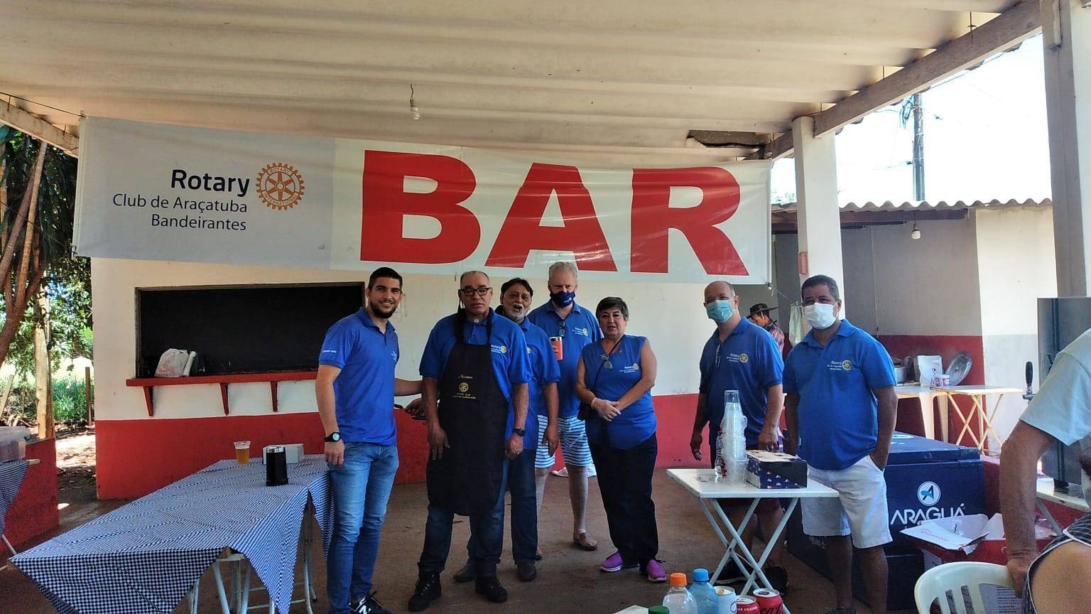 Participação do Rotary Club de Araçatuba Bandeirantes no 39º Leilão da APAE de Araçatuba - 21/11/2021