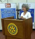 Dinaura Julles fez a Reflexão