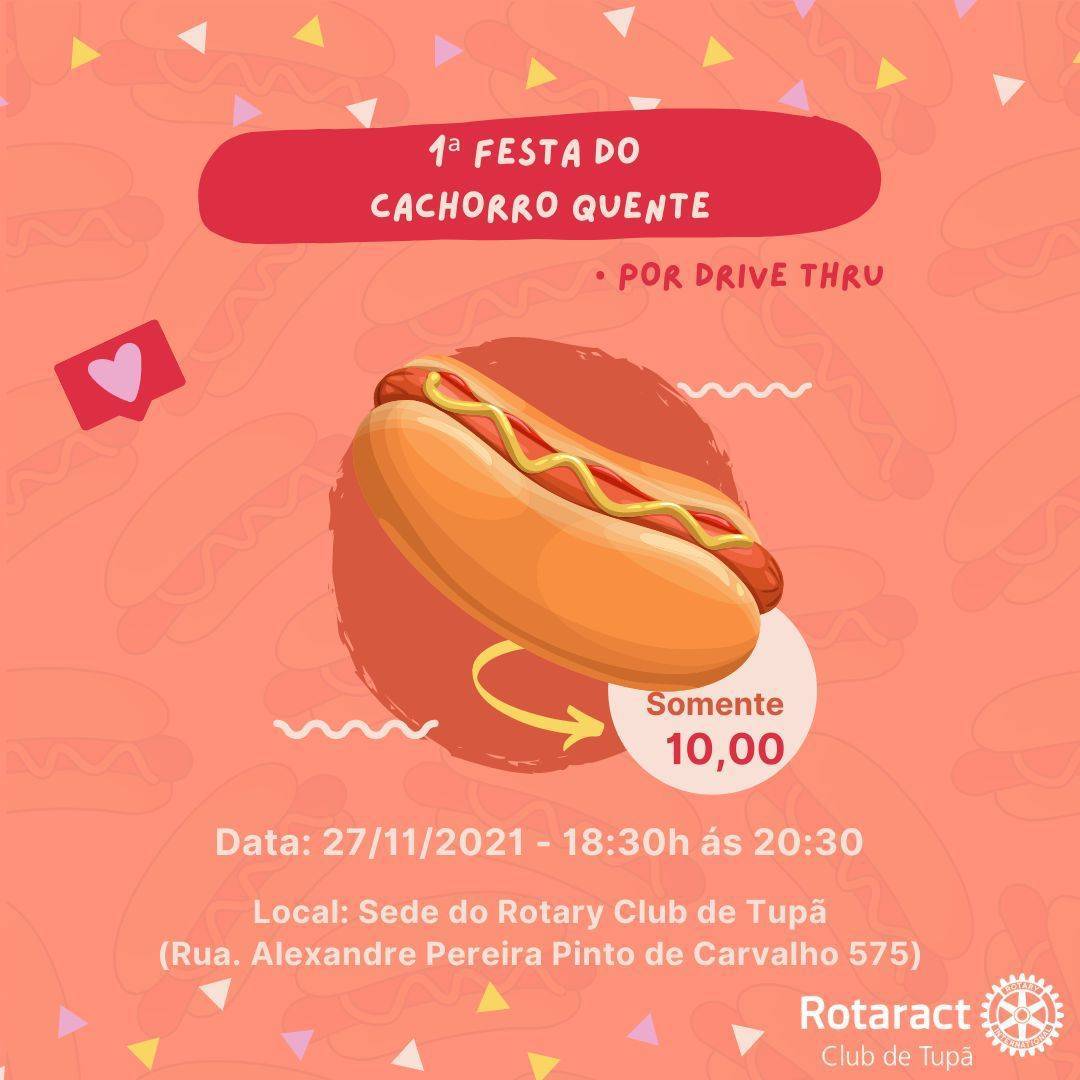 1ª Festa do Cachorro-quente.