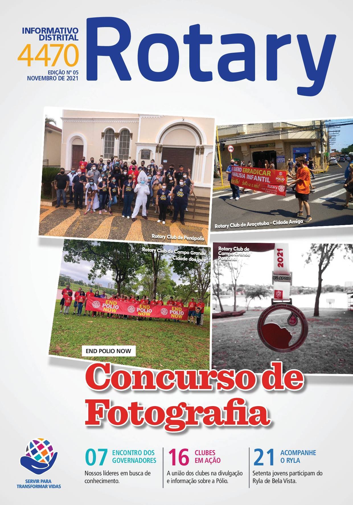 Informativo Rotário de NOVEMBRO/2021 - Numero 05 - Carta Mensal