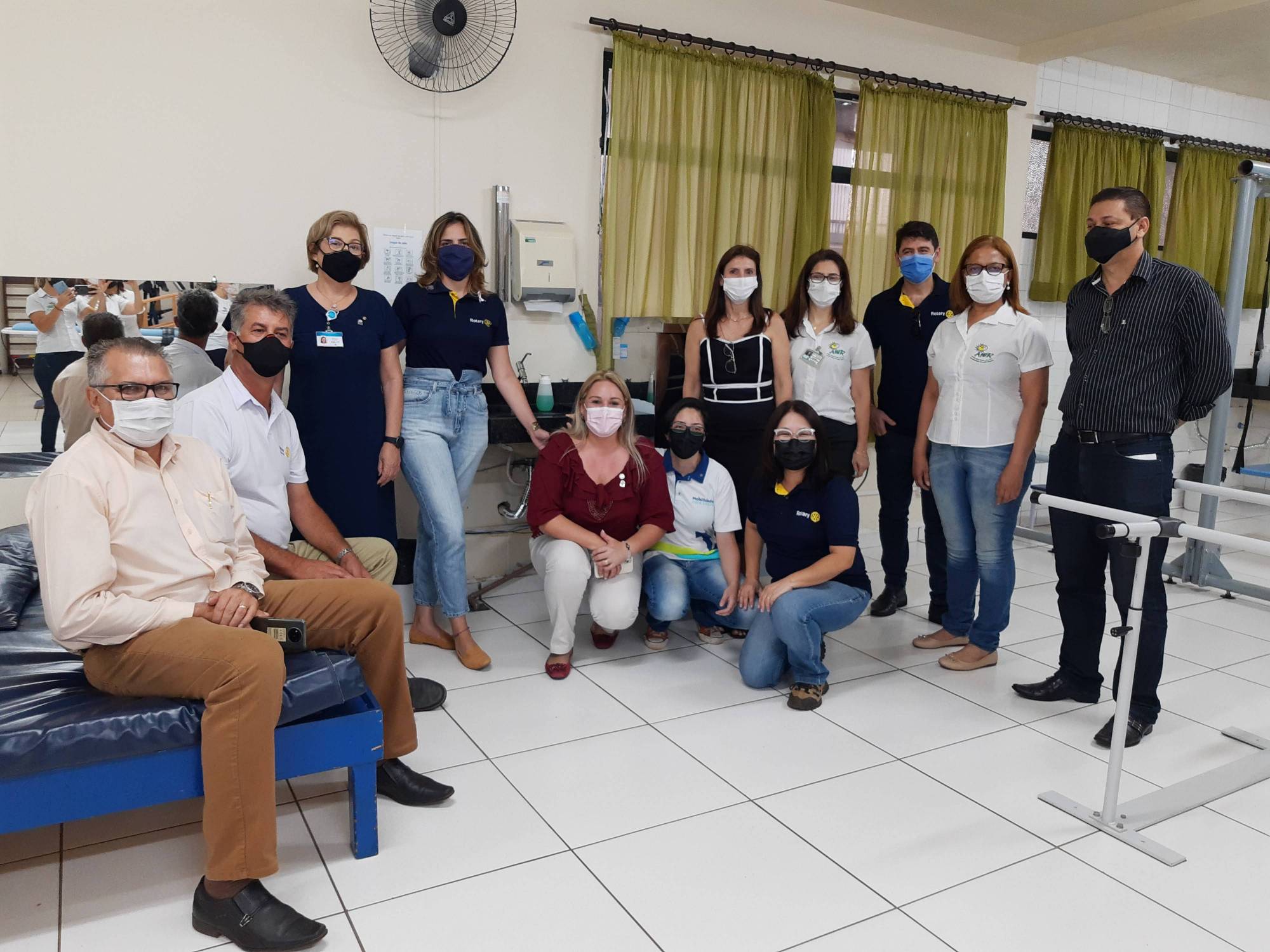 Wilson Pereira de Godoi, Governador do distrito 4630 de Rotary Internacional; representantes da ANPR e rotarianos