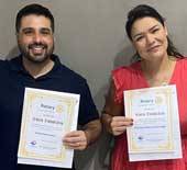 Dois associados honorários