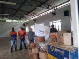 Companheiro Zequinha recebe agentes da defesa civil de Engenheiro Paulo de Frontin para envio das doações