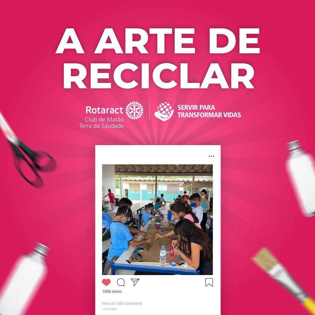 Na imagem em destaque há um registro fotográfico da oficina realizada durante o projeto.