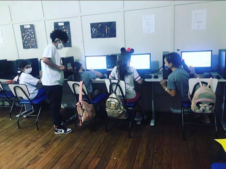 Foto alunos entidade Lar Sta Filomena