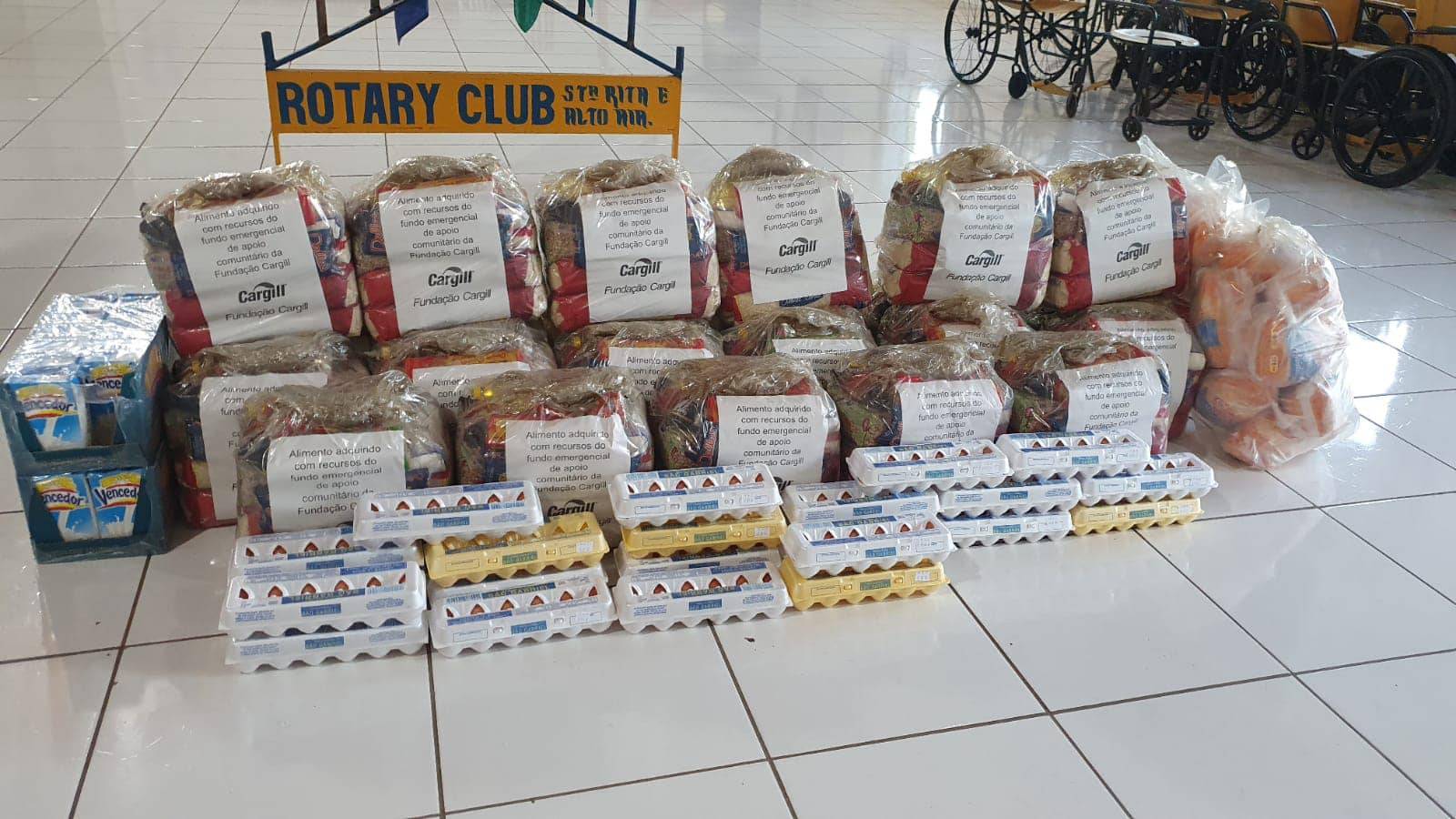 Parceria Rotary Club de Santa Rita do Araguaia e Cargil