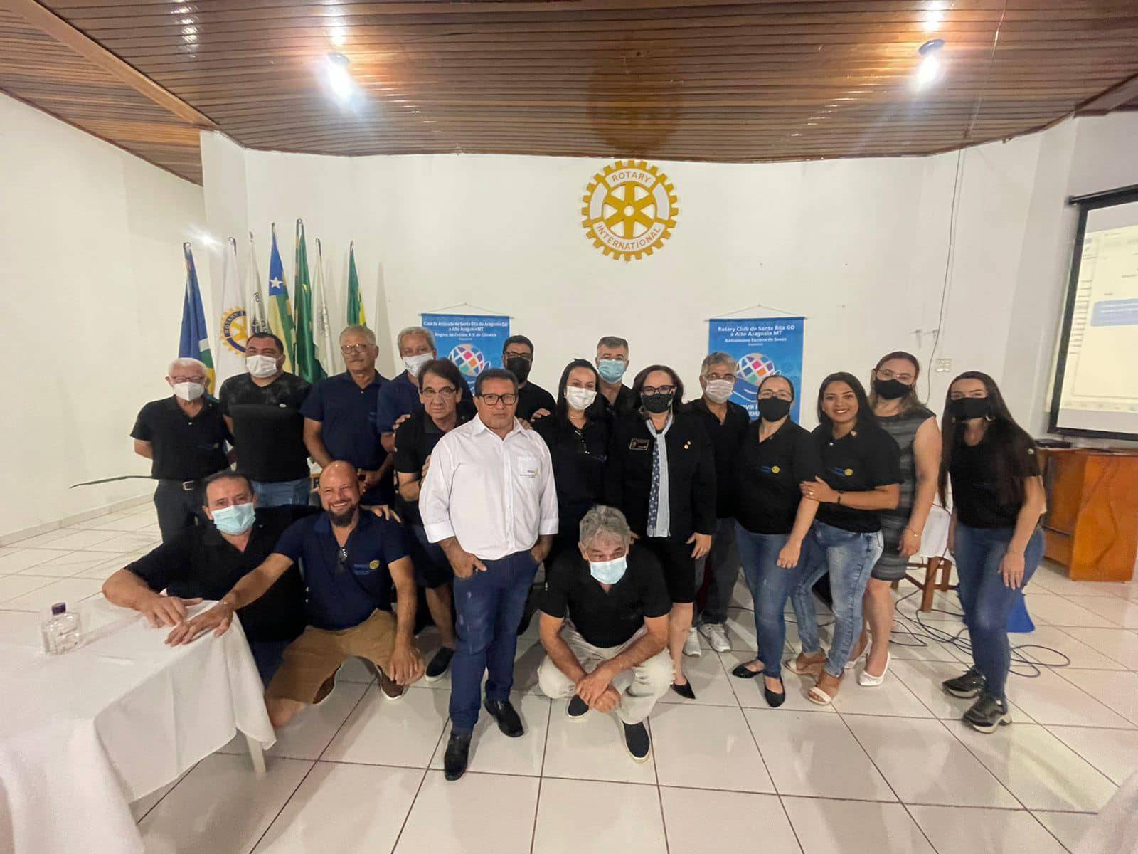 Visita da Governadora Assistente da Área 1, Distrito 4770 Marilene Gomes de Rezende