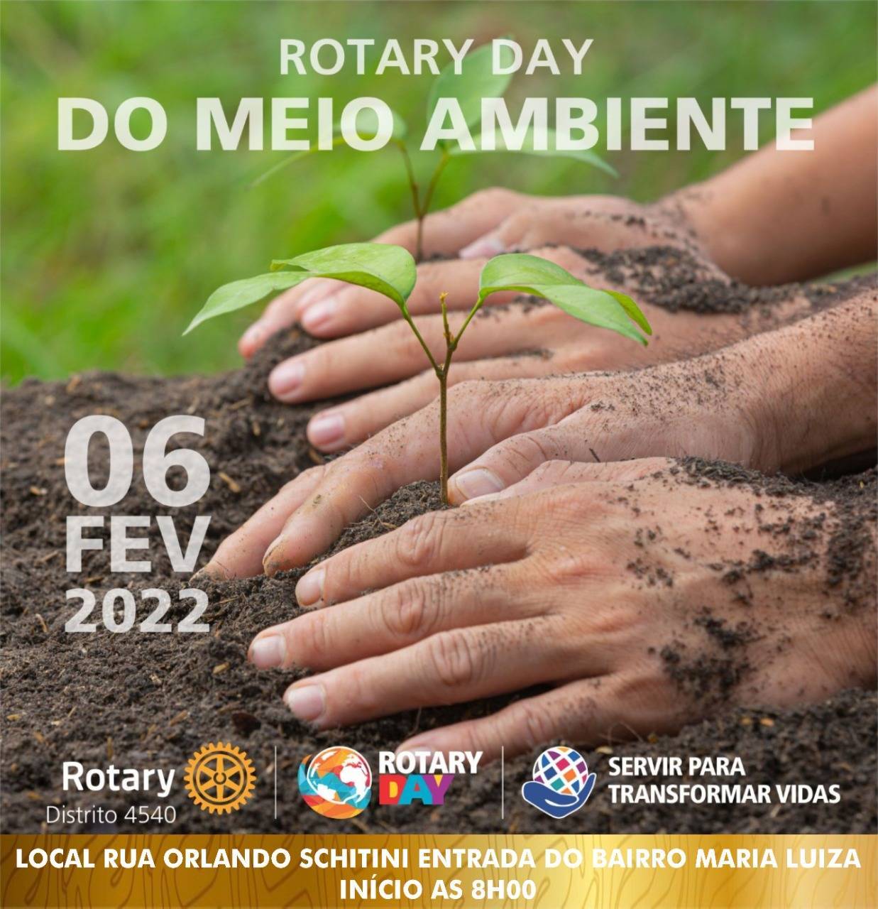 Rotary Day - 06/02 - Dia do Meio ambiente