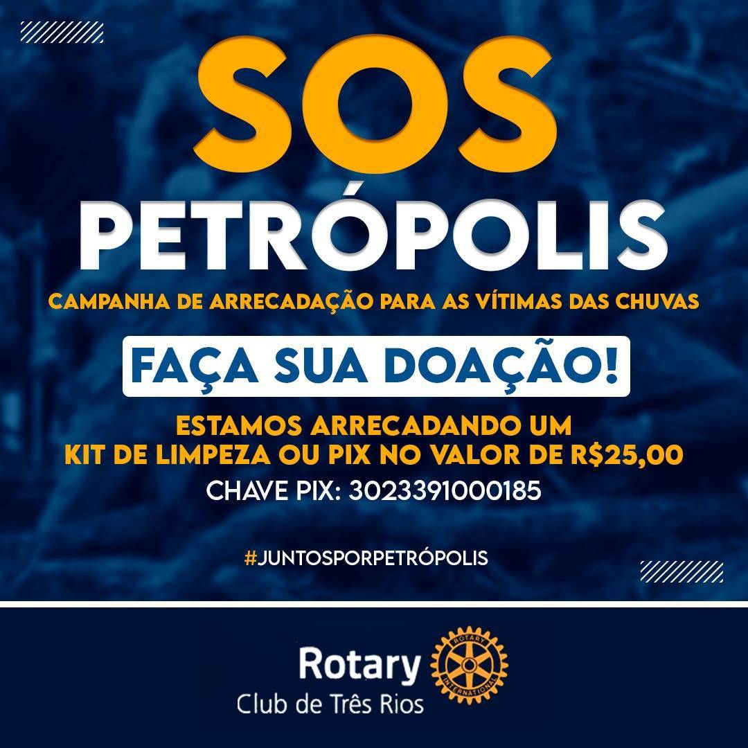 SOS PETRÓPOLIS - Campanha de arrecadação para as vitimas da enchente em Petrópolis