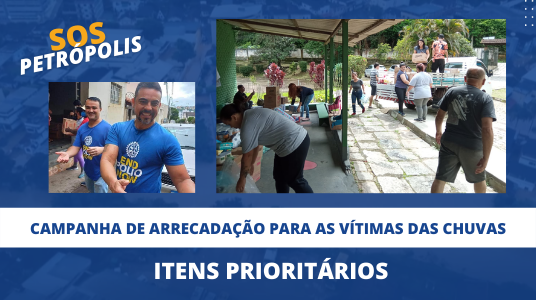 Atualização de prioridades para doação 