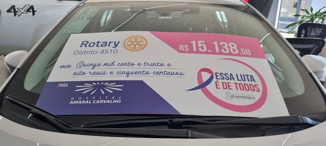 Entrega cheque D4510-Proeste ao Hospital Bauru