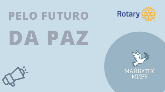 Juntos, pela Paz na Ucrânia e em todo o mundo.