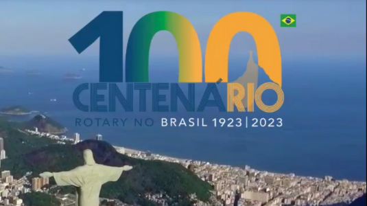 Parabéns pelos 99 anos do Rotary Club do Rio de Janeiro