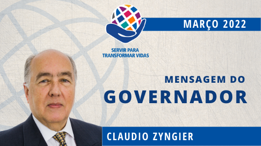 GOVERNADOR do Rotary International Distrito 4.571, 2021-22